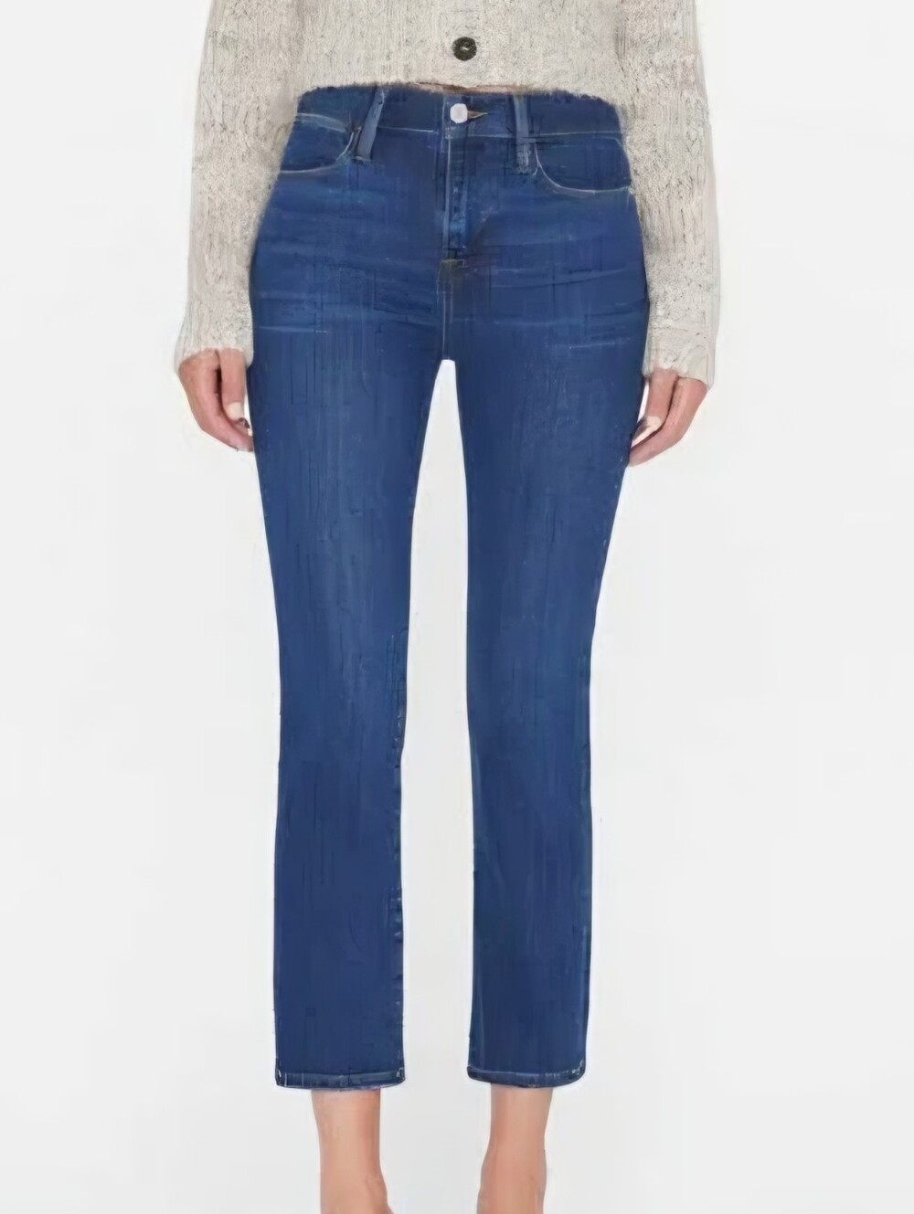 EXCELLENT CONDITION!! FRAME Le High Straight Crop Jeans Size 31